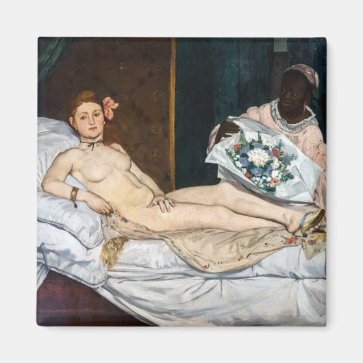 Aimant Edouard Manet - Olympia (Devant)
