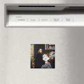 Aimant Edouard Manet - Portrait d'Emile Zola (In Situ (Lave-vaisselle))