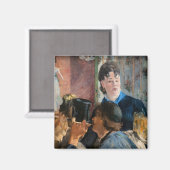 Aimant Edouard Manet - Serveuse de bock (Recto/Verso)