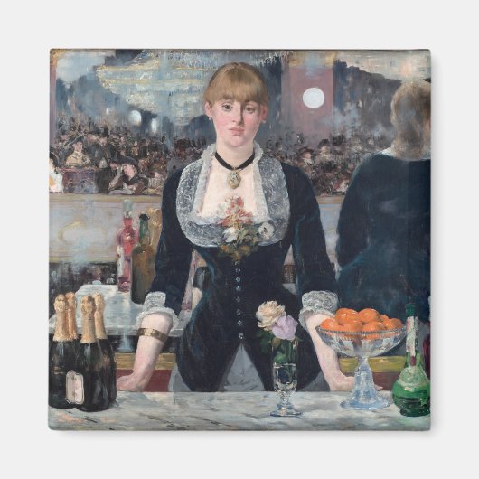 Aimant Edouard Manet - Un bar aux Folies-Bergere (Devant)