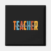 Aimant Éducation Spéciale Enseignant Principal Automne Am (Devant)