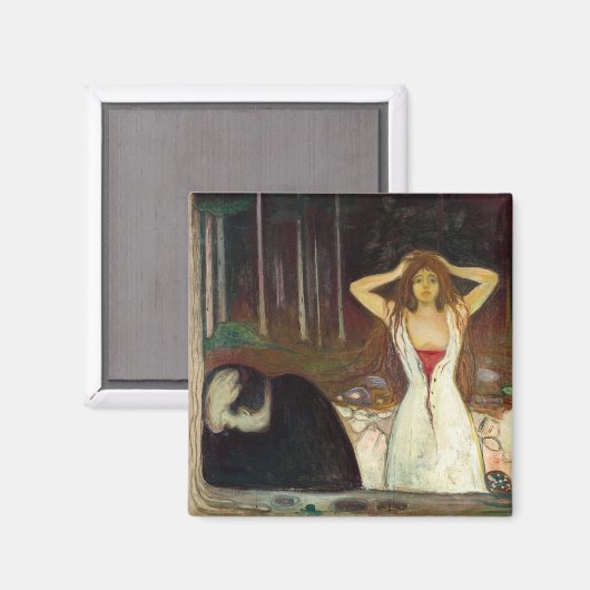 Aimant Edvard Munch - Ashes (Recto/Verso)