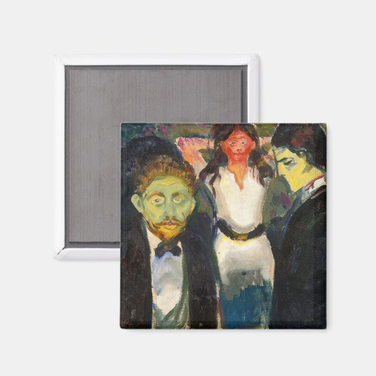 Aimant Edvard Munch - Jealousy (Recto/Verso)