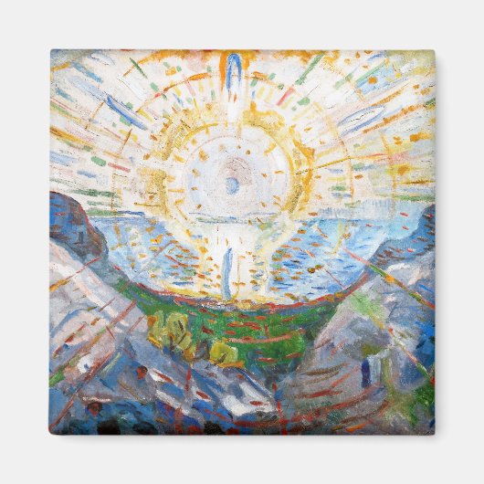 Aimant Edvard Munch - Le Soleil 1912 (Devant)