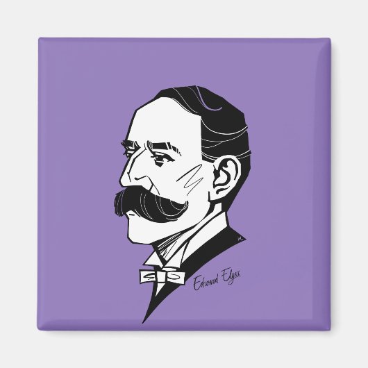 Aimant Edward Elgar (Devant)