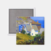 Aimant Edward Hopper Maisons Monhegan (Recto/Verso)