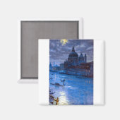 Aimant Edward Poynter Lune à Venise (Recto/Verso)