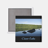 Aimant Effacer les reflets du lac (Recto/Verso)