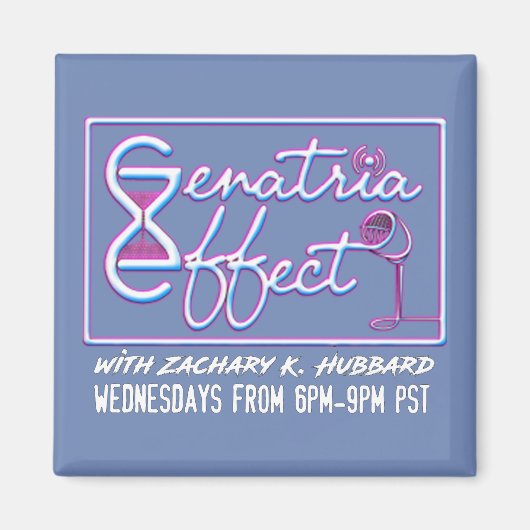 Aimant Effet Gematria - Réfrigérateur magnétique (Devant)