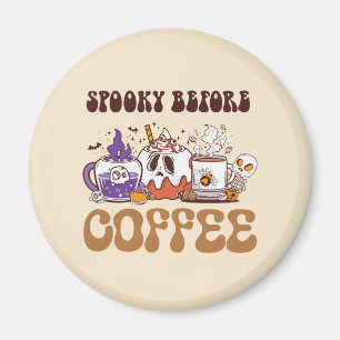 Aimant Éffrayant Avant Café