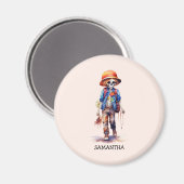 Aimant Éffrayant, mais joli Zombie Kid - Adorable Macabre (Recto/Verso)