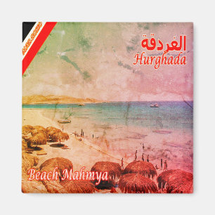 Aimant EG - Égypte - Mer Rouge - Hurghada - Plage de Mamy