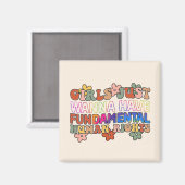 Aimant Égalité féministe (Recto/Verso)