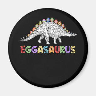 Aimant Eggasaurus Stegosaurus Egg Dinosaur Joyeux Pâques