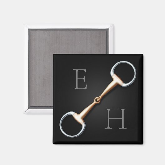 Aimant Eggbutt Snaffle Bit Equestrimed (Recto/Verso)