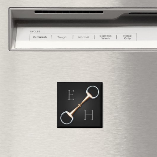 Aimant Eggbutt Snaffle Bit Equestrimed (In Situ (Lave-vaisselle))