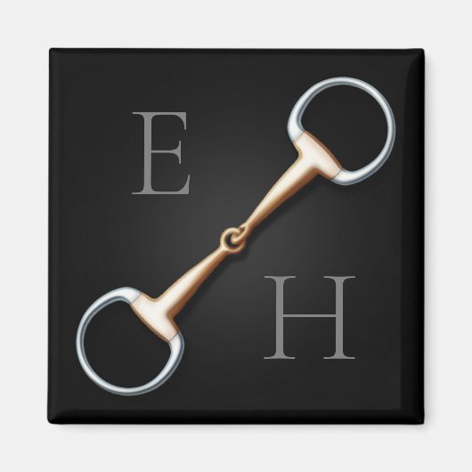 Aimant Eggbutt Snaffle Bit Equestrimed (Devant)