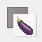 Aimant Eggplant Emoji (Recto/Verso)