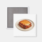 Aimant Eggplant Parmigiana Sticker (Recto/Verso)