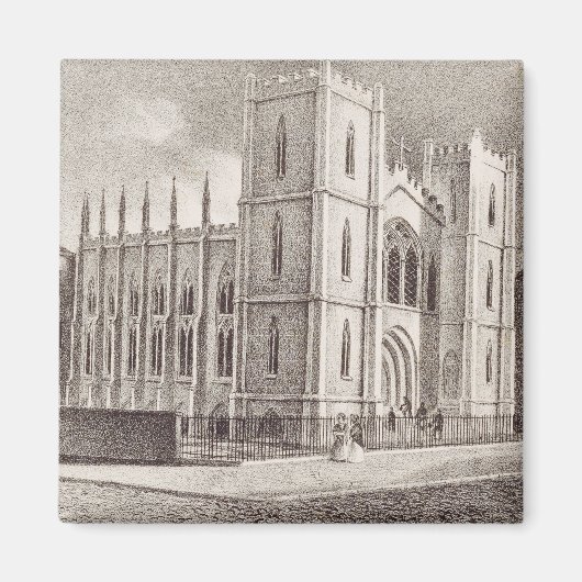 Aimant Église chrétienne médiévale (Devant)