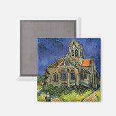 Aimant Eglise d'Auvers par Vincent van Gogh (Recto/Verso)