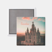 Aimant Église de Barcelone (Recto/Verso)