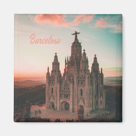 Aimant Église de Barcelone (Devant)