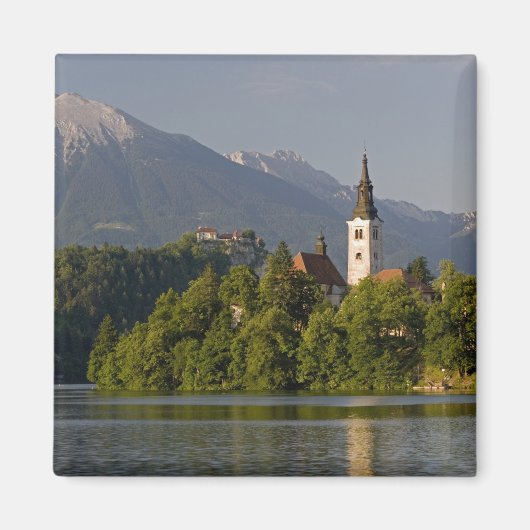 Aimant Église de l'Assomption sur l'île du lac (Devant)