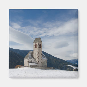 Aimant Église de St Jakob dans l'aimant de Villnöss