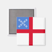 Aimant Eglise épiscopale des États-Unis, religieuse (Recto/Verso)