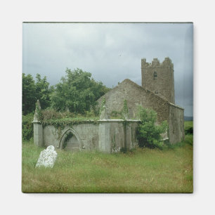 Aimant Église et cimetière médiévales