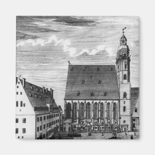 Aimant Église et école de St Thomas à Leipzig, 1723