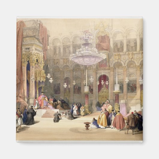 Aimant Église grecque du Saint-Sépulcre, Jérusalem, avr. (Devant)