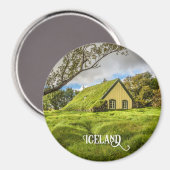 Aimant Église islandaise de Turf (Recto/Verso)