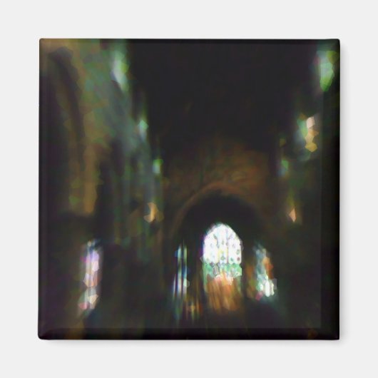 Aimant Église noire (Devant)