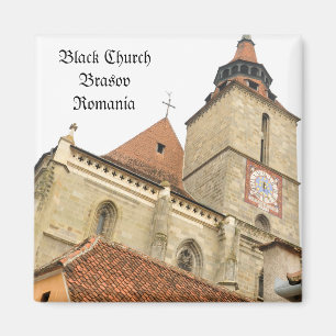 Aimant Église noire en Brasov, Roumanie