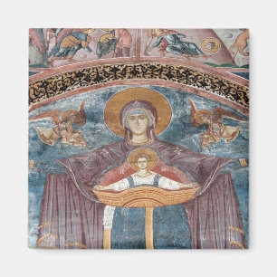 Aimant Église orthodoxe serbe, et un site de l'UNESCO, 2