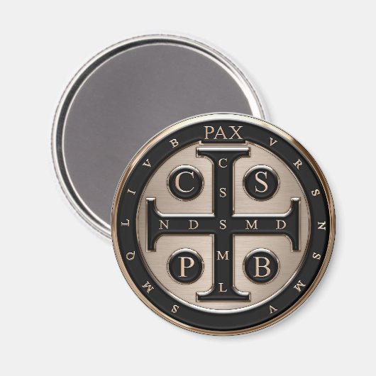 Aimant Église Saint-Benedict (Recto/Verso)