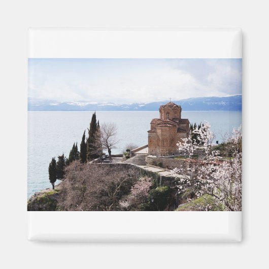 Aimant Église Saint-Jean à Kaneo à Ohrid (Devant)