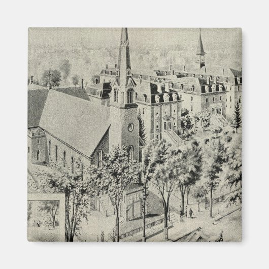 Aimant Église Saint-Rose, Meriden (Devant)