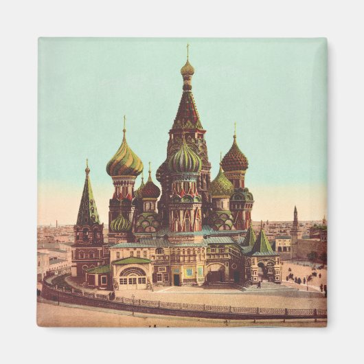 Aimant Église St. Basil, place Rouge Moscou (Devant)
