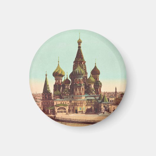 Aimant Église St. Basil, place Rouge Moscou (Devant)