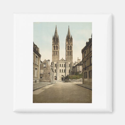 Aimant Eglise St Etienne, Caen, France (Devant)