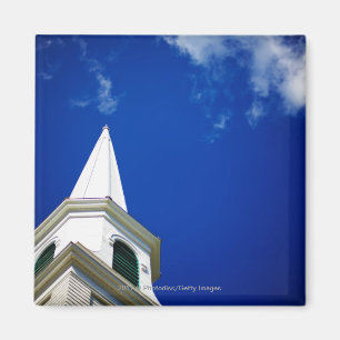 Aimant Église Steeple de la Nouvelle Angleterre avec un