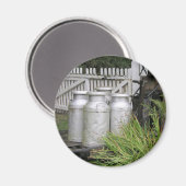 Aimant Eglises de lait à la station Stogumber, Somerset,  (Recto/Verso)