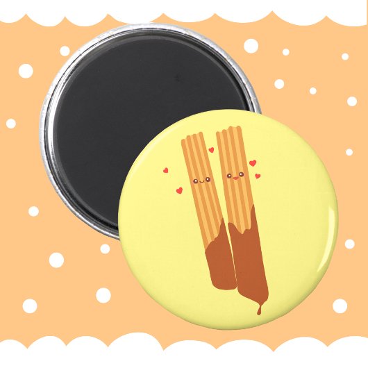 Aimant Eglises espagnoles romantiques Sugary au chocolat