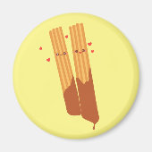 Aimant Eglises espagnoles romantiques Sugary au chocolat (Devant)