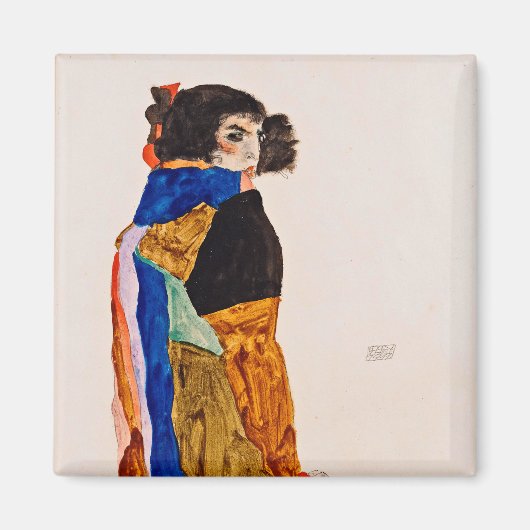 Aimant Egon Schiele - Moa (Devant)