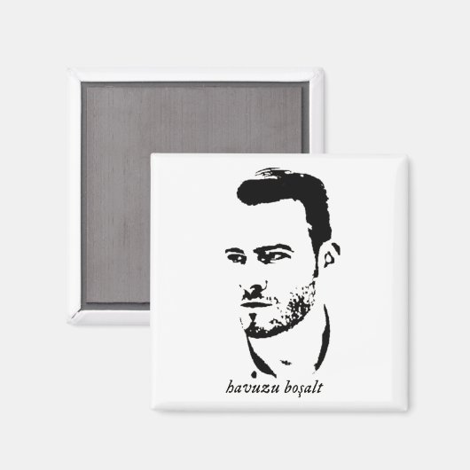 Aimant Égoutter La Piscine (Recto/Verso)