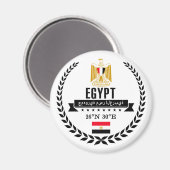 Aimant Égypte (Recto/Verso)